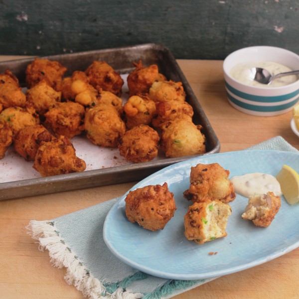Gulf Fish With Green Onion Tartar Sauce
